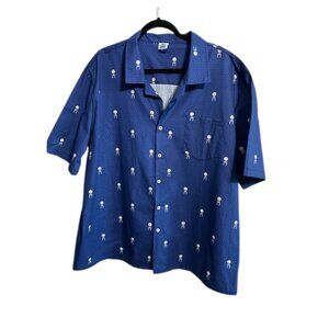 USS Enterprise Icon Hawaiian Style Shirt NWT